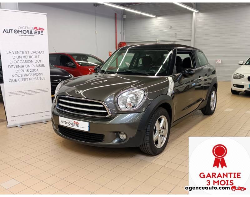 Achat voiture occasion, Auto occasion pas cher | Agence Auto Mini Paceman 1.6 D 112 MINI COOPER Gris Année 2013 Manuelle Diesel